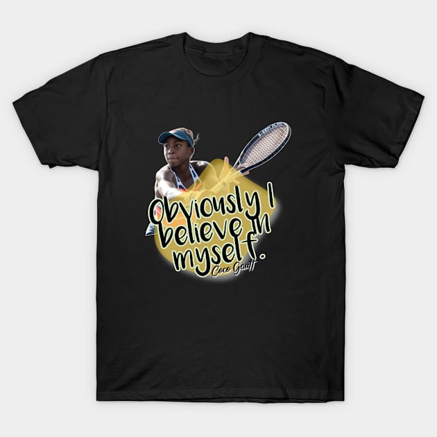 Coco gauff T-Shirt by Ayesha